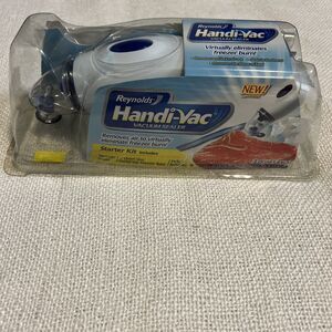 Reynolds Handi-Vac Vacuum Sealer Starter Kit w/  Freezer Bags Brand New